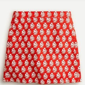 🎉J.Crew🎉Stretch grasscloth mini skirt🎉🎉